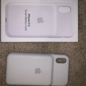 Apple silicone charging iPhone XS case